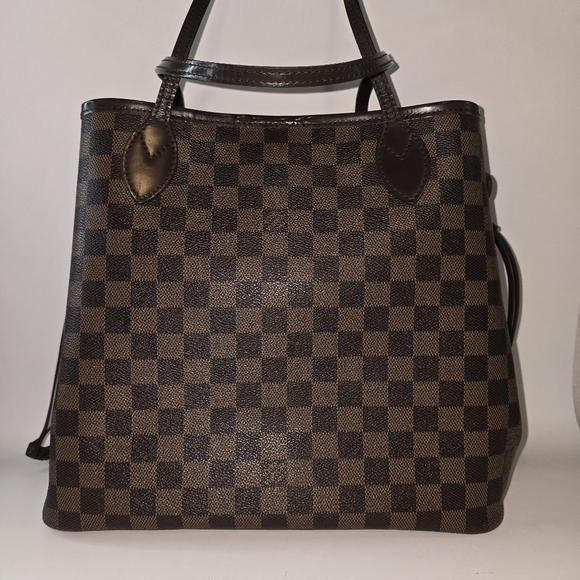 Louis Vuitton Damier Ebene Neverfull with Pouchette - Picture 11 of 11